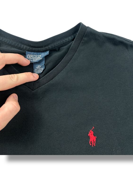Ralph Lauren T-shirt: T-Shirt Ralph Lauren Noir - Taille M  – Usato da Hauterive NE venduto da Leo_o 2