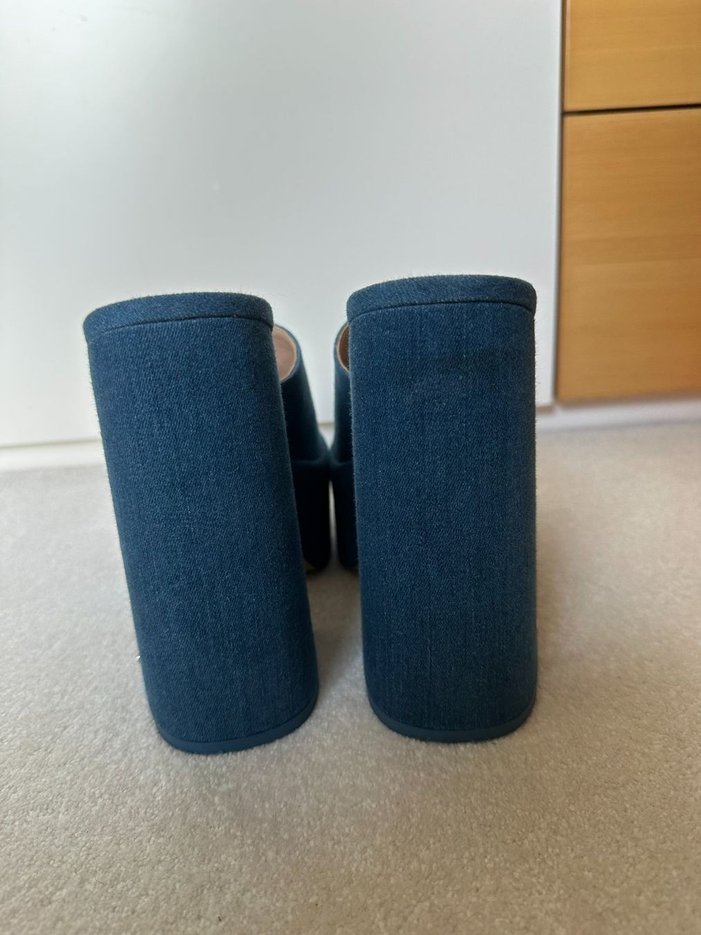 Damenschuhe: NOKWOL Denim Platform Heels – Gebraucht aus Sevelen von per_w85c 4