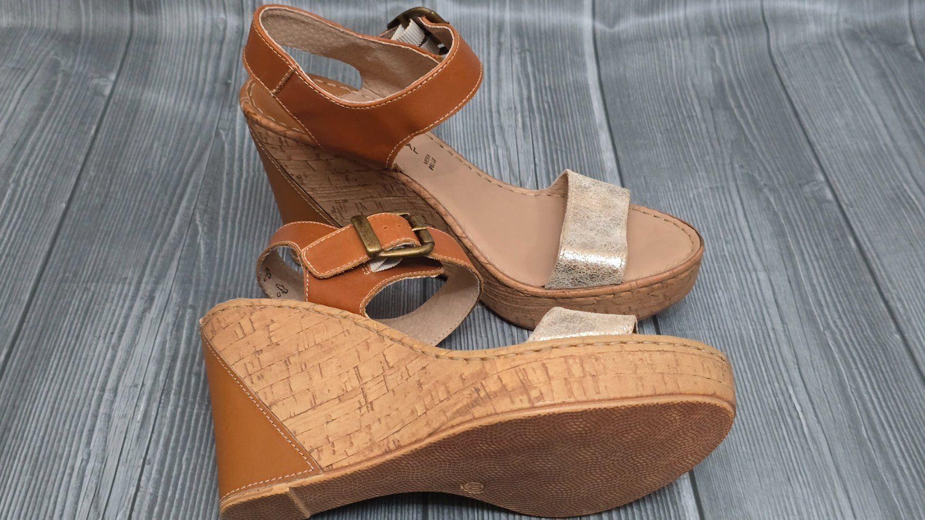 Scarpe da donna: Marina Seval Wedges - 40 - in Kork Optik – Nuovo (secondo la descrizione) da Thalwil venduto da VitaMini 2