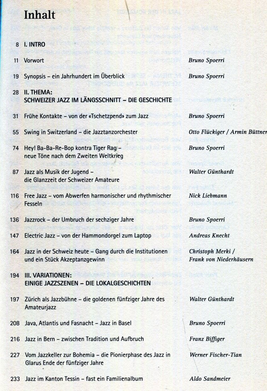 Libri: Jazz in der Schweiz, + eine CD – Difettoso da Aarau venduto da Elmaar41 2