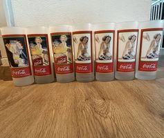 Coca Cola Pin-up- und Nostalgie Gläser