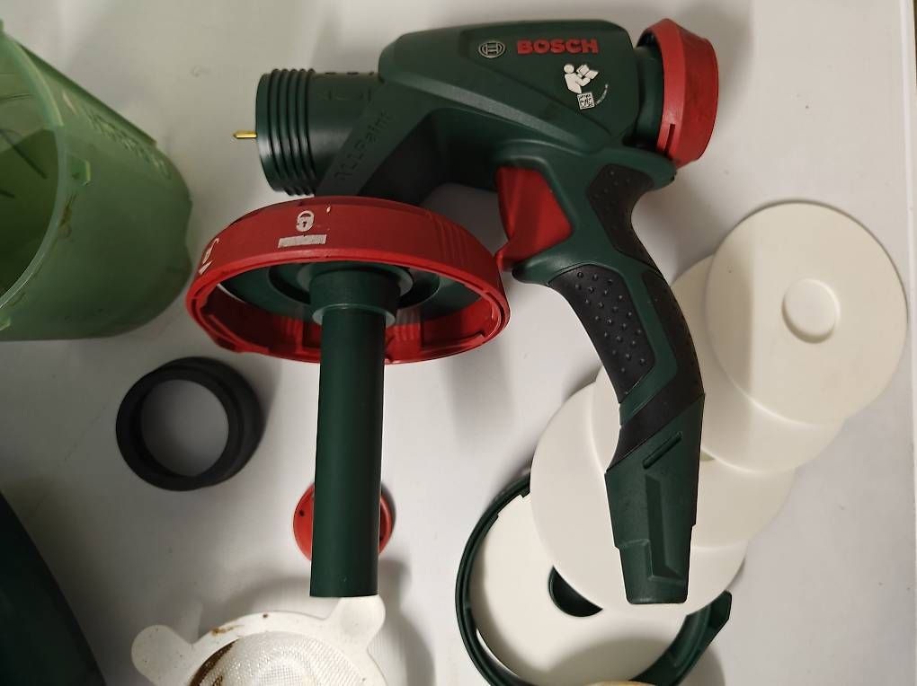 Bosch Tutti gli attrezzi: Bosch PFS 5000 E Farbsprühsystem – Usato da Berg TG venduto da Worldwied 1