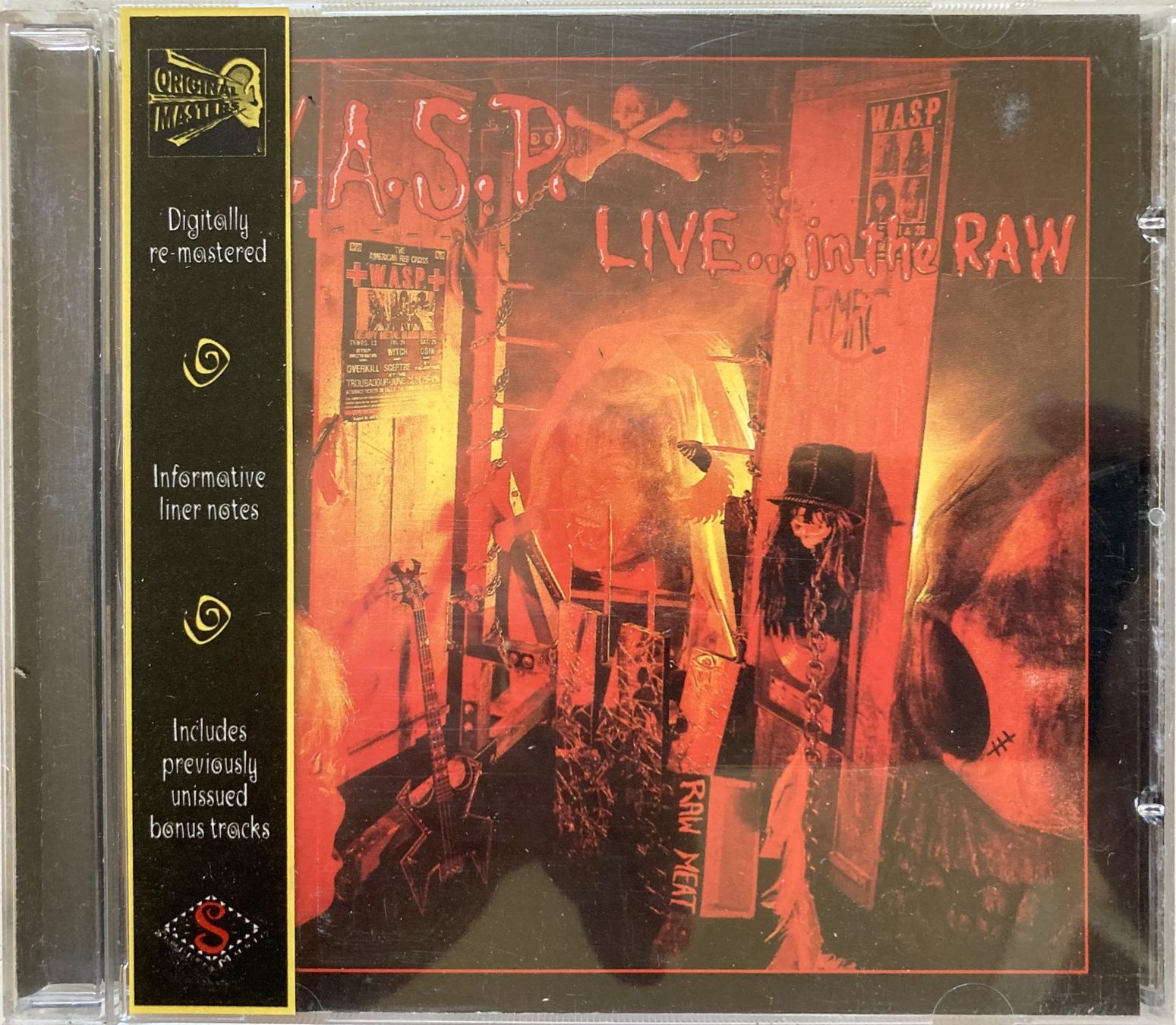 CD: W.A.S.P. - LIVE... IN THE RAW – Usato da Bottens venduto da hotter-than-hell