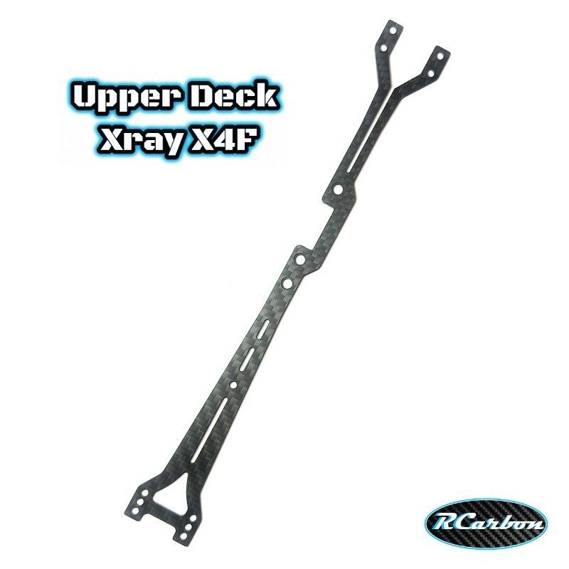 XRay Modellismo RC: CARBON UPPER DECK FOR XRAY X4F 23-24 – Nuovo (secondo la descrizione) da Montagny-Yverdon venduto da Rcarbon.