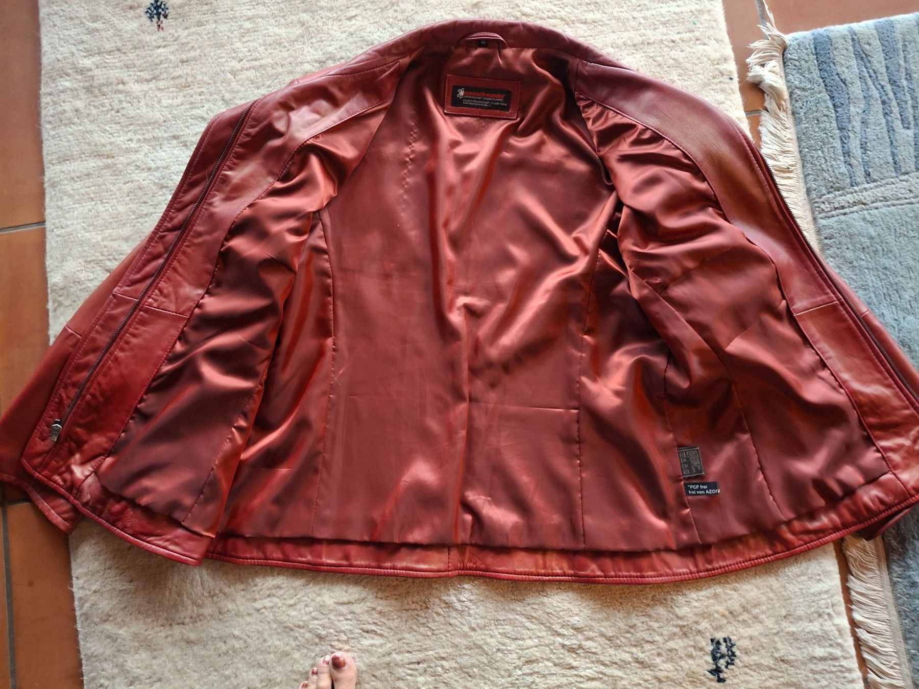 Giacche: Weiche Nappaleder Jacke – Usato da Röschenz venduto da Zorro046 2