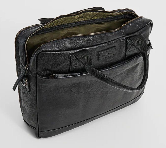 Bugatti Sacs: bugatti Ledertasche - schwarz – D'occasion à Selkingen par Mazurit 2