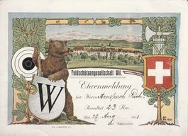 Ehrenmeldung Wil 1911