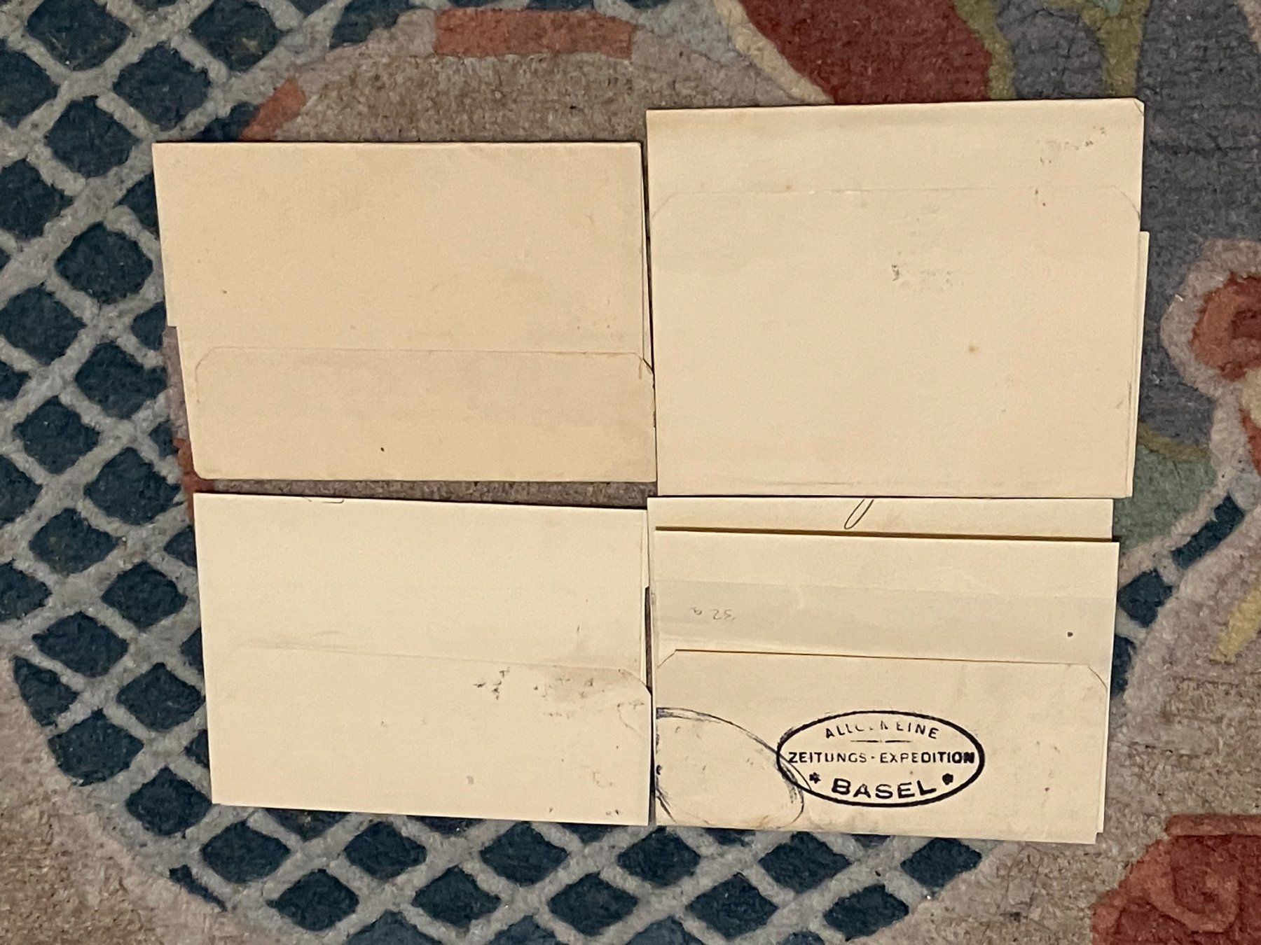 Alle Briefmarken: 4 Streifbänder – Neu (gemäss Beschreibung) aus Koblenz von Markenhimmel 1