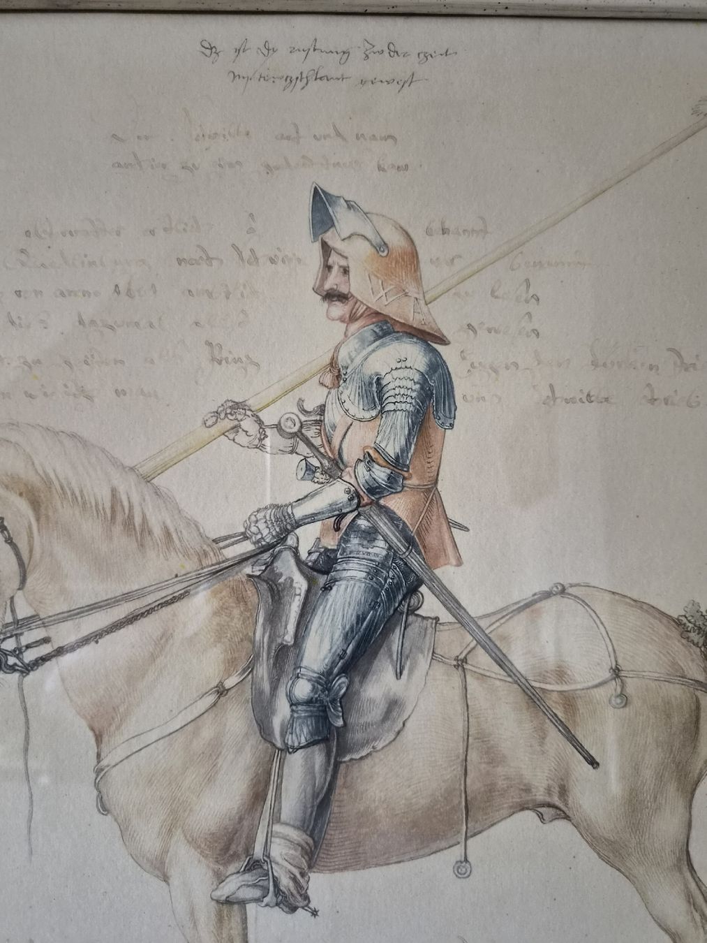 Tableaux: Antikes Bild  – D'occasion à Hauptwil par Schwertfisch24 3