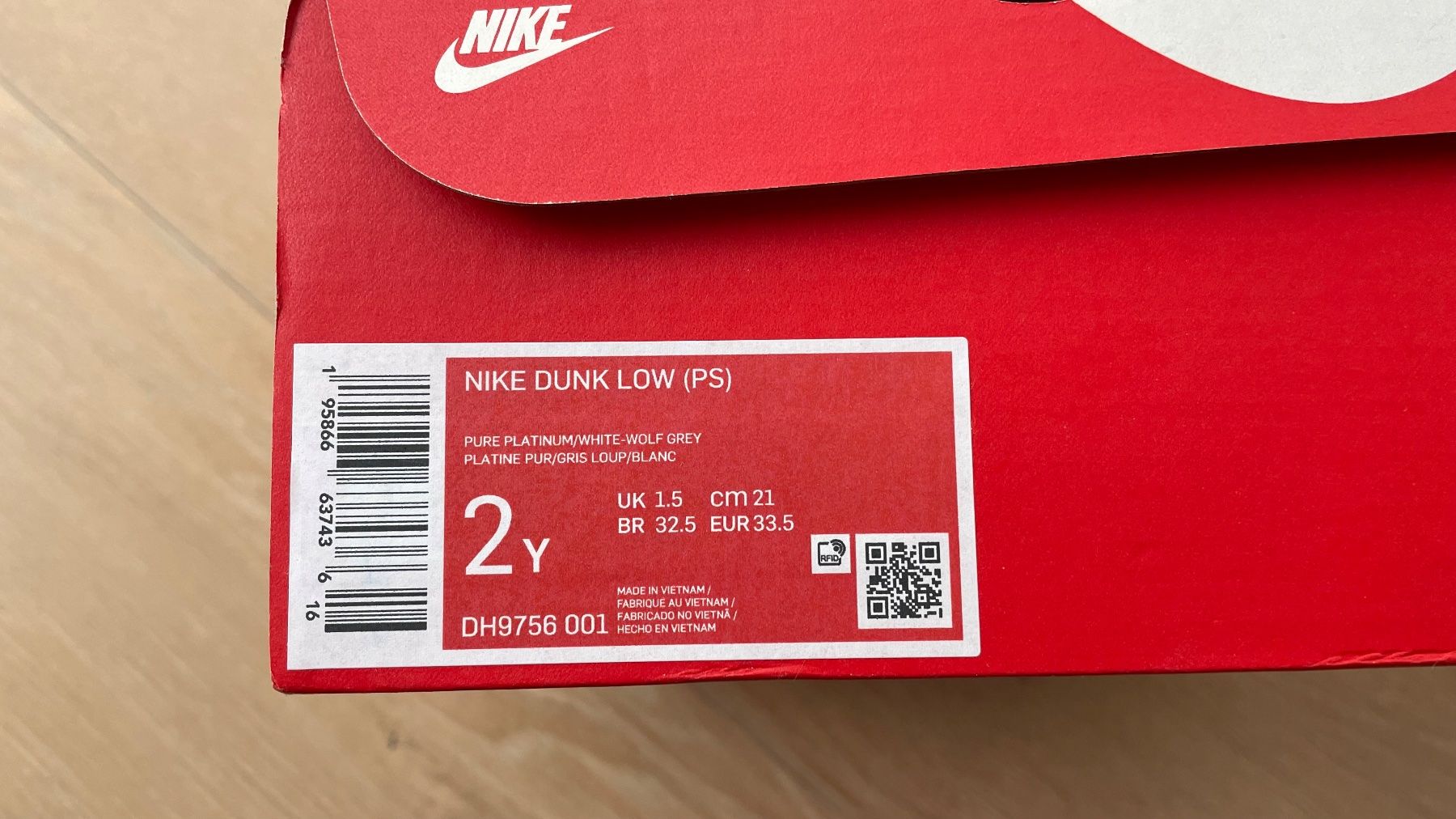 Nike Scarpe per ragazzi: NIKE DUNK LOW (PS) Gr. 33.5 – Nuovo e nell'imballaggio originale da Urdorf venduto da RegulaRo 4