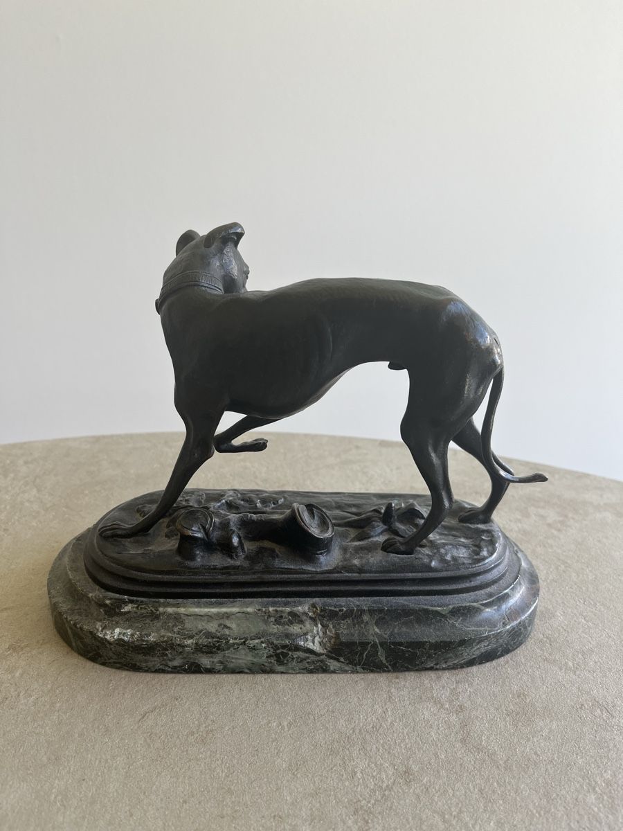 Sculptures & Statues: Bronze de lévrier  – D'occasion à Genève par Df_10 2