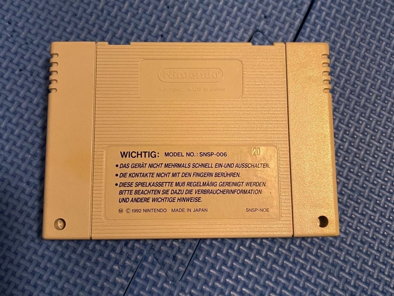 Nintendo Spiele: On the Ball Super Nintendo – Gebraucht aus Gossau SG von schlitzerdemon 1