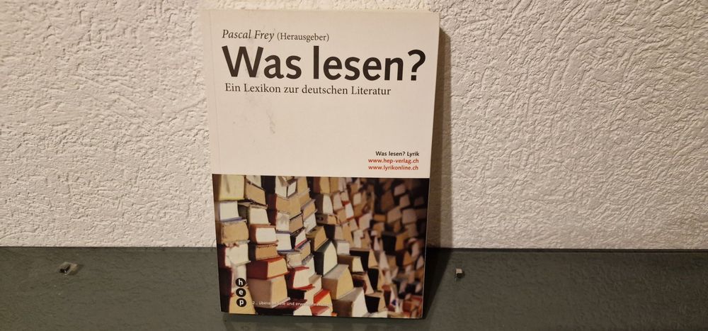 Pascal Frey Was lesen? (Gebraucht) in für CHF 15 – nur Abholung auf ...
