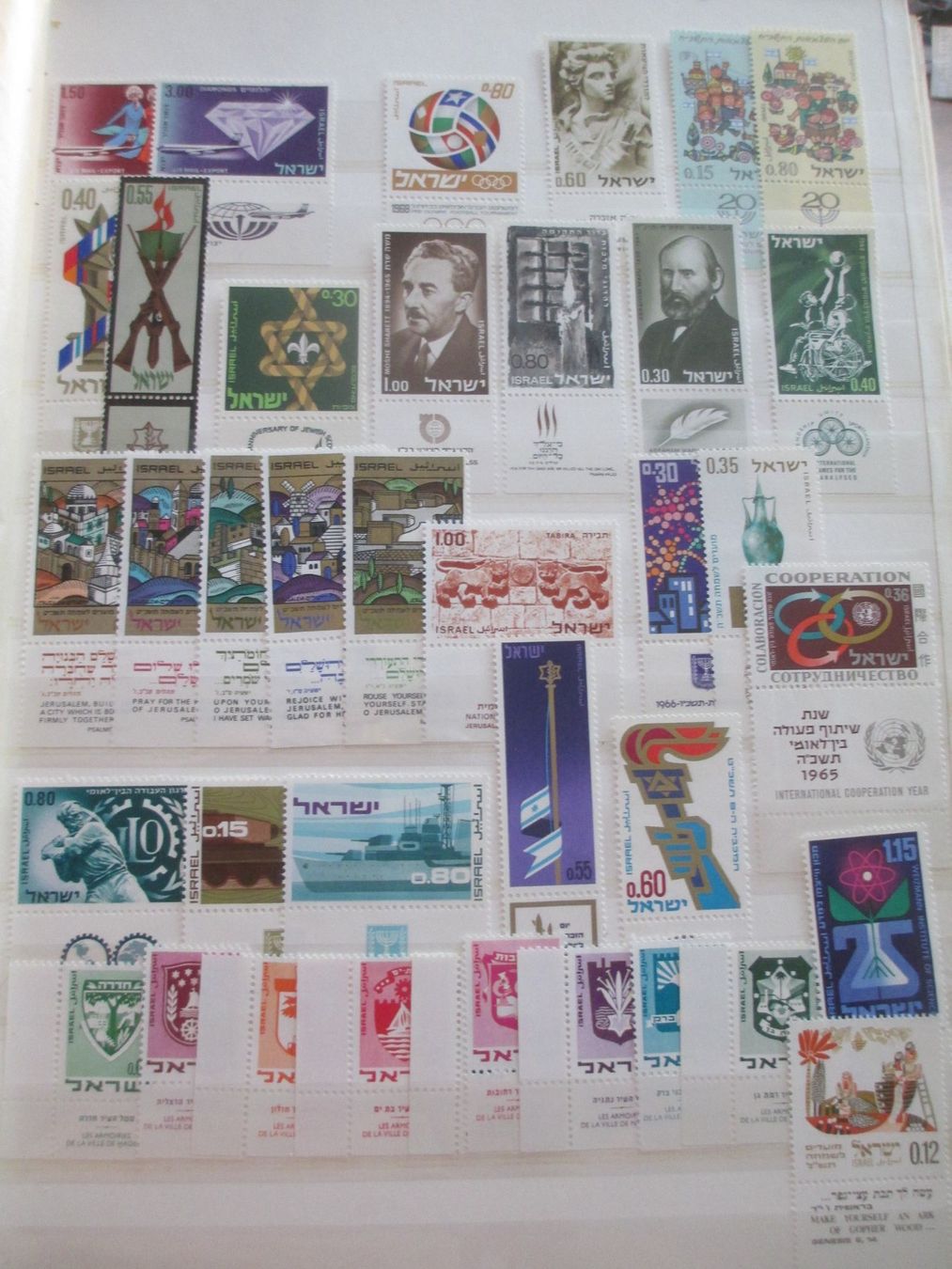 Tutti i francobolli: Album Briefmarken Israel – Usato da Hasle LU venduto da Flamme6 9