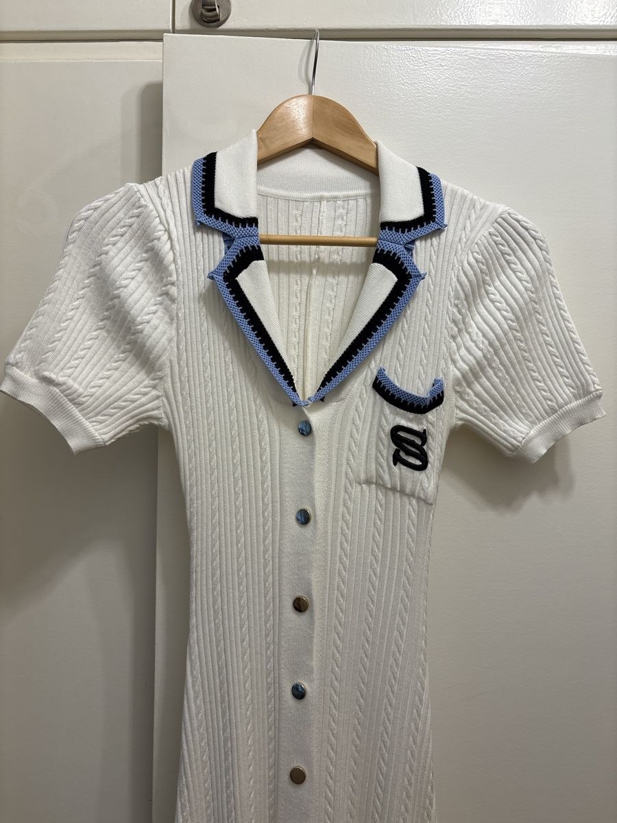 Vestiti: White cotton dress – Nuovo (secondo la descrizione) da Genève venduto da mar_dt67
