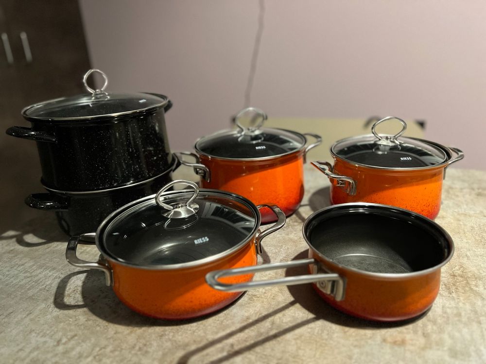 RIESS Pfannenset mit Kartoffeltopf | Kaufen auf Ricardo