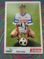 FCZ FC ZÜRICH MARIO KÄGI SPIELER AUTOGRAMM ANTIK