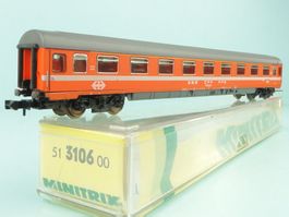 Minitrix Spur N 3106 SBB Eurofima
