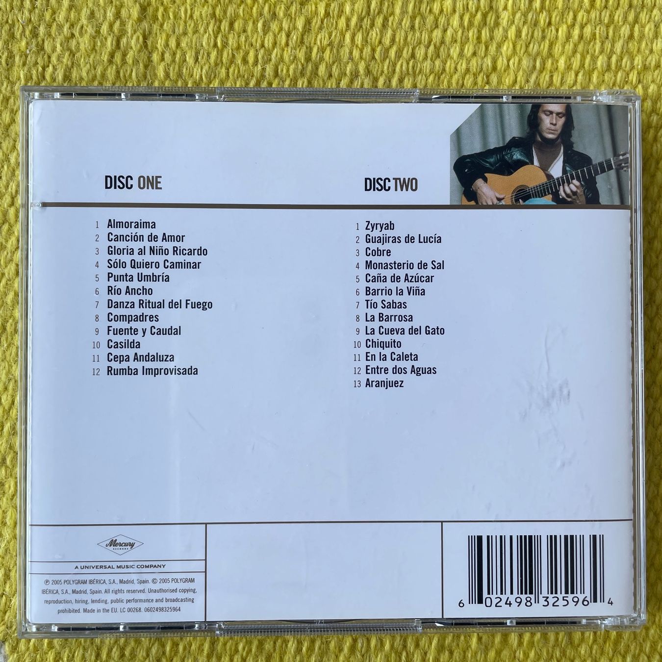 CD: PACO DE LUCIA-2CD DEFINITIVE COLLECTION – Usato da Rorschacherberg venduto da CD-Roli 1