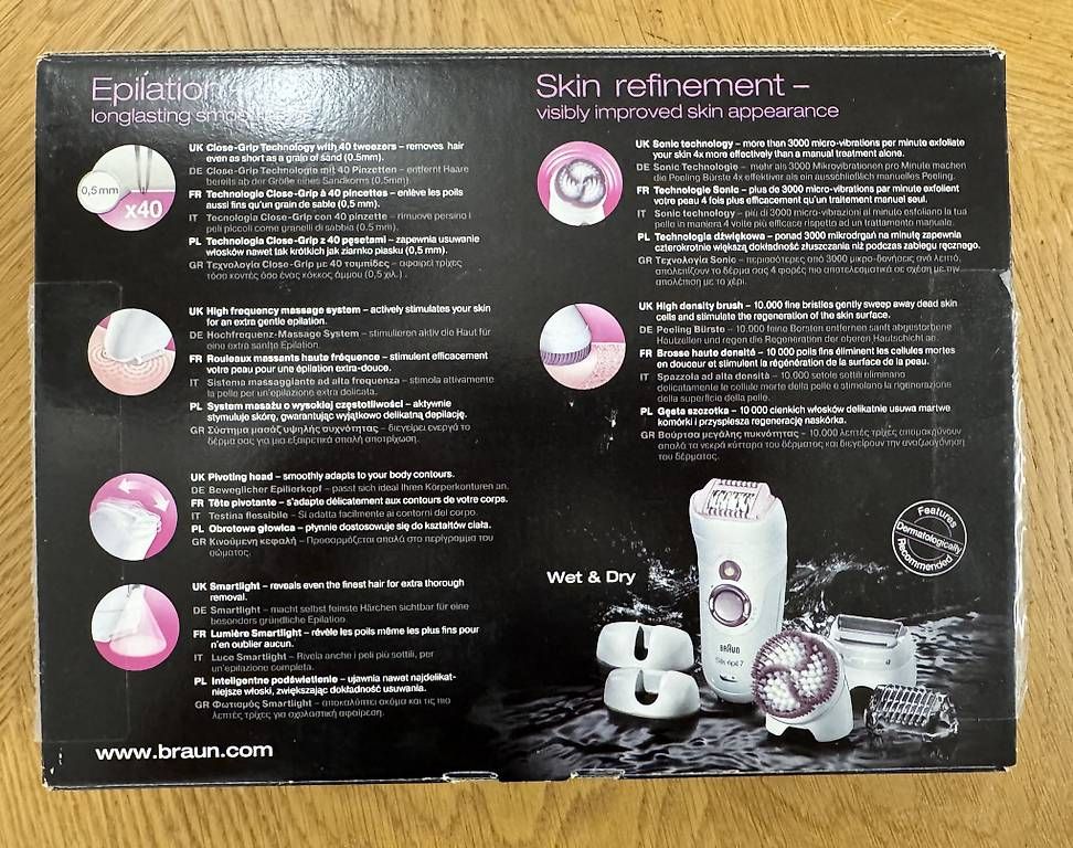 Epilatori: Braun Silk Epil 7 Epillierer – Usato da Bern venduto da dingodachs 2