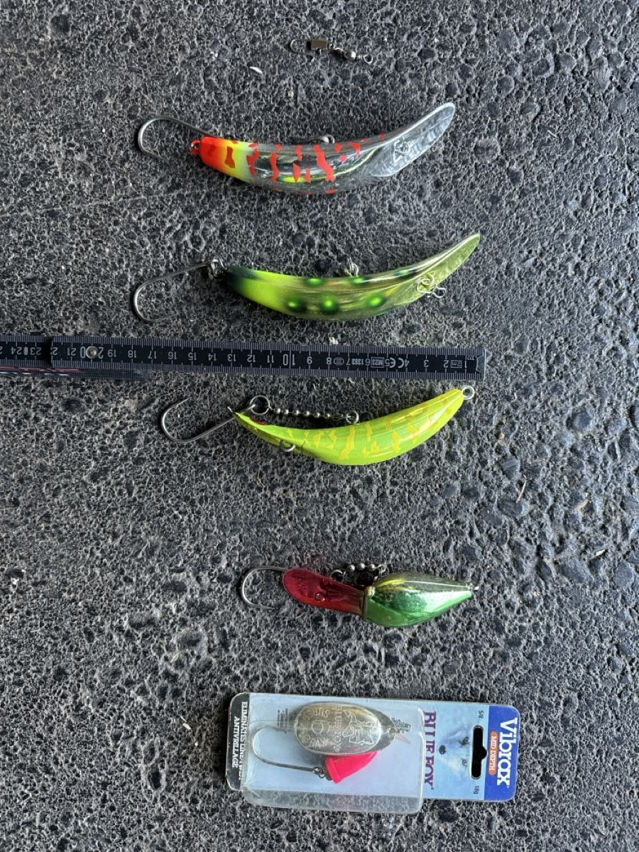 Köder: Grosse Fischköder Löffel Mepps Blue Fox – Gebraucht aus Trimmis von CRFdriver 1