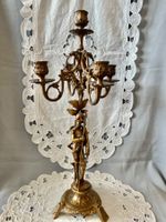 Figürlicher Messing Kerzenständer 50cm