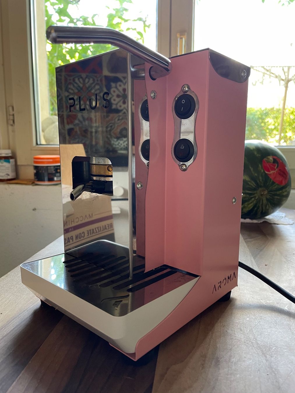 Macchine per caffè & Macchine per espresso: esspresso maschine pink aroma plus – Usato da Uster venduto da dorni20 1