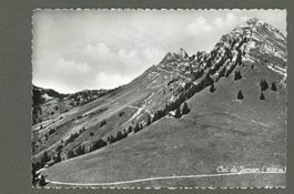 AK sw Col de Jaman VD Les Avants ≈ 1964 
