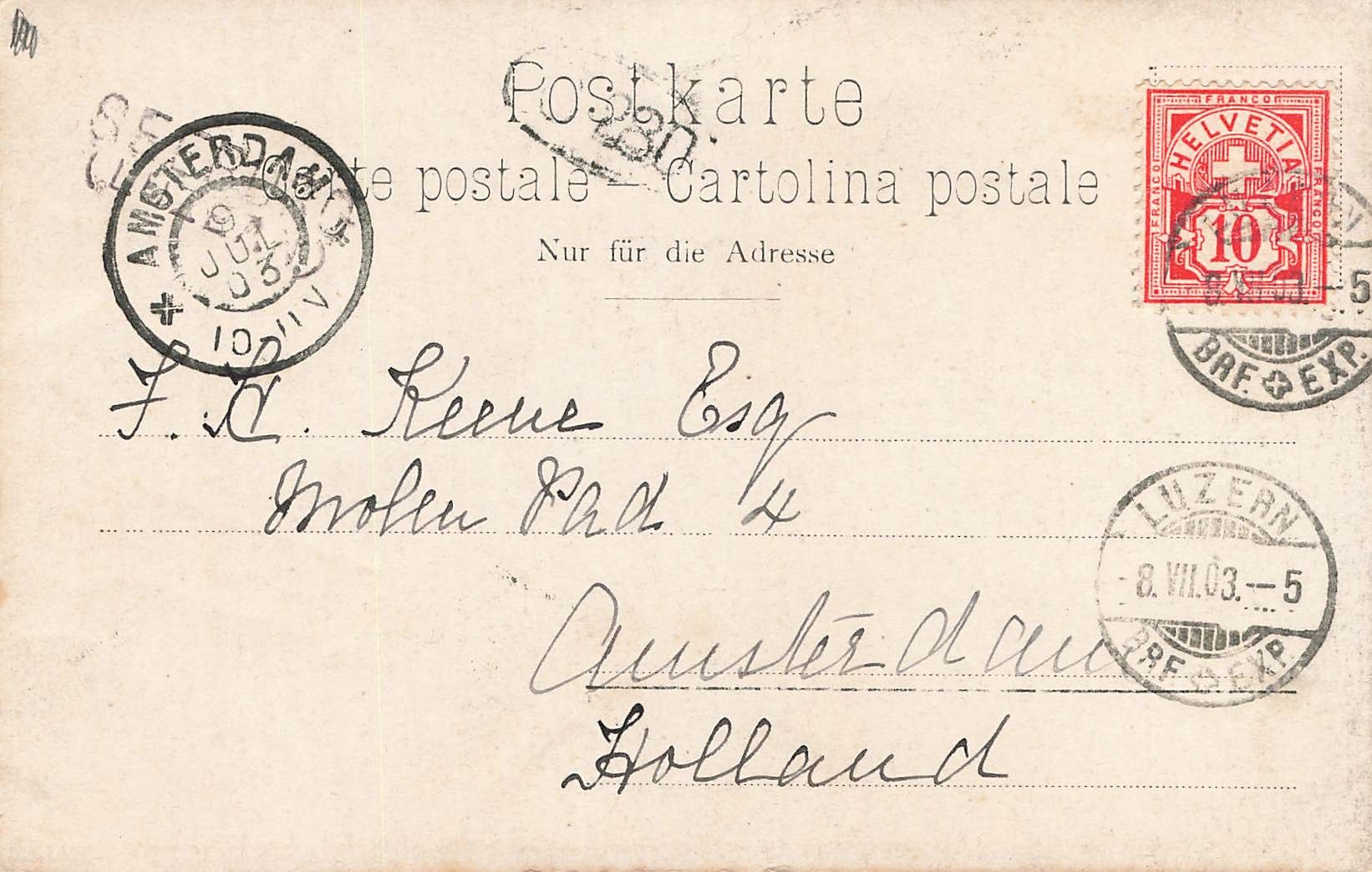 Cartoline postali: Pilatus bahn welfort viaduct – Usato da Biasca venduto da Blenio71 1