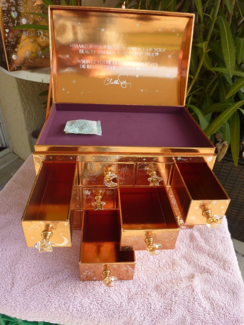 Charlotte Tilbury Portagioie: Schmuckschatulle von Charlotte Tilbury – Nuovo (secondo la descrizione) da Regensdorf venduto da Moweso134 9