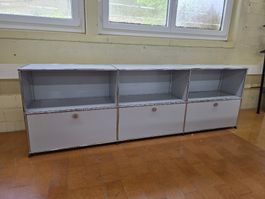 Designer Regal USM Haller grau