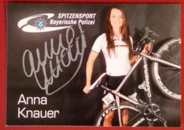 Anna Knauer Autogramm signiert Foto 10x15cm