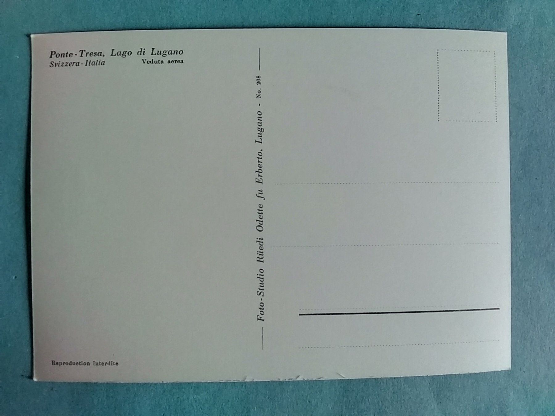 Cartoline postali: Ponte-Tresa – Usato da Appenzell venduto da lama19 1