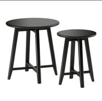 Runder Beistelltisch „schwarz“ (Ikea) / Top Zustand