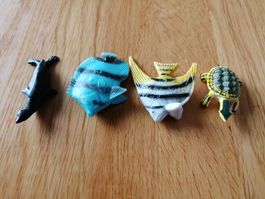 Meerestiere Set - Fische, Robbe und Schildkröte!