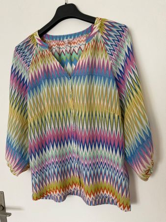 ESQUALO wunderschöne Bluse Gr 36 MISSONI Style