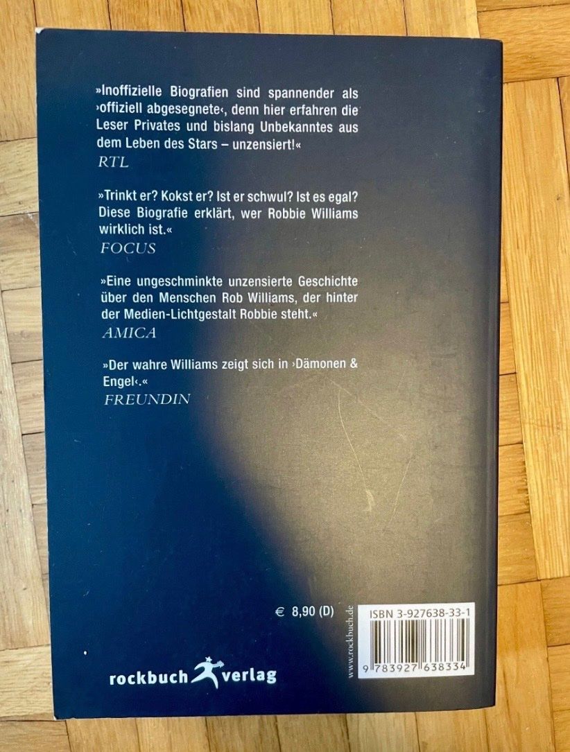 Libri: Robbie Williams – Usato da Hüntwangen venduto da fra_7nd2 1