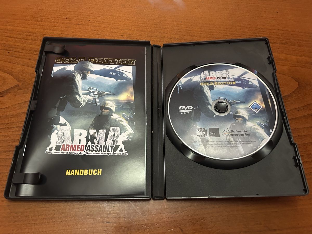 Jeux: ARMA Armed Assault Gold Edition PC Spiel gebraucht – D'occasion à Obergösgen par mad_56fp 2