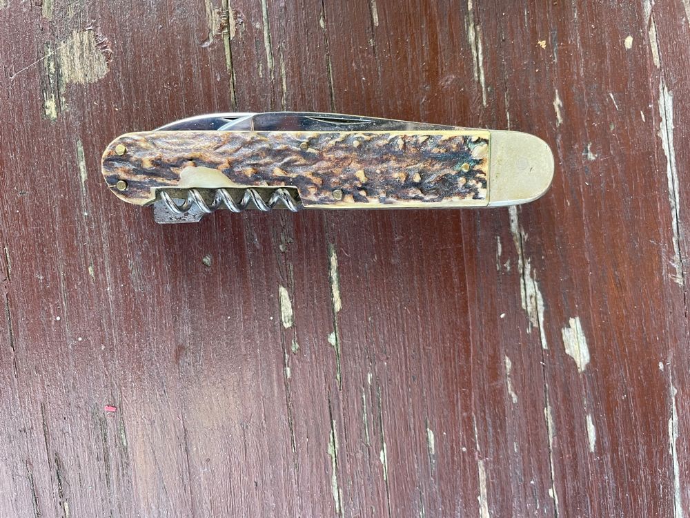 Dickes Sackmesser mit Holzverzierung (Gebraucht) in für CHF 67 – nur ...
