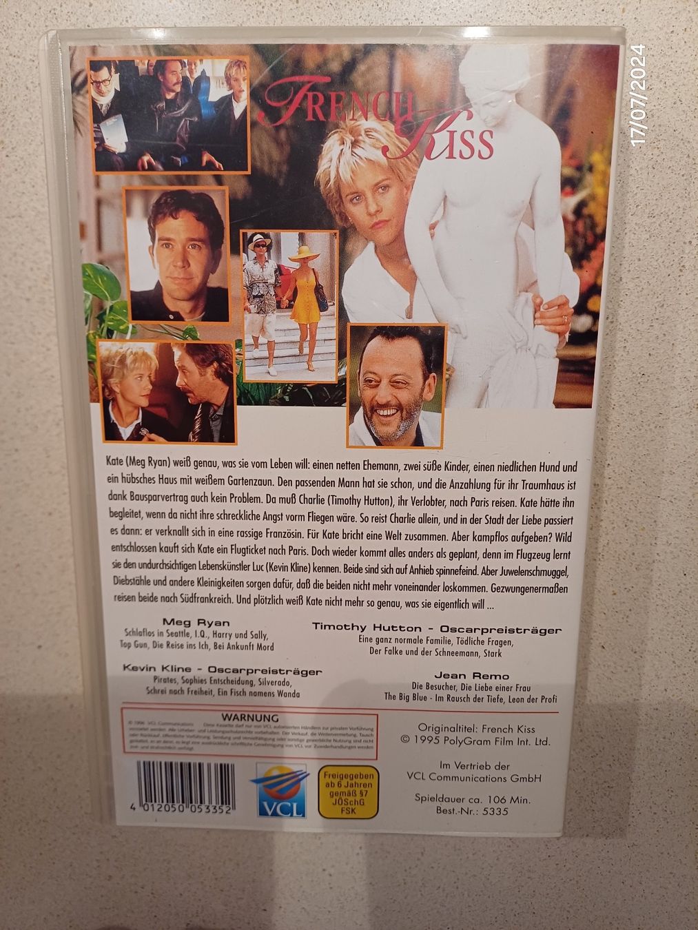 Alle VHS: VHS Video - French Kiss – Gebraucht aus Würenlos von Abracadabra26 1