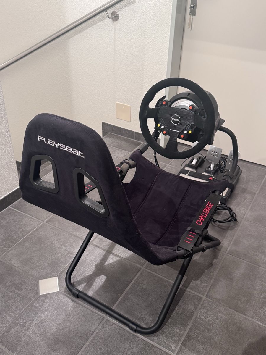 Thrustmaster Controller: Thrustmaster T-GT II + Playseat Challenge + Sparco Wheel set – Usato da Weinfelden venduto da cfu_b5xp 4