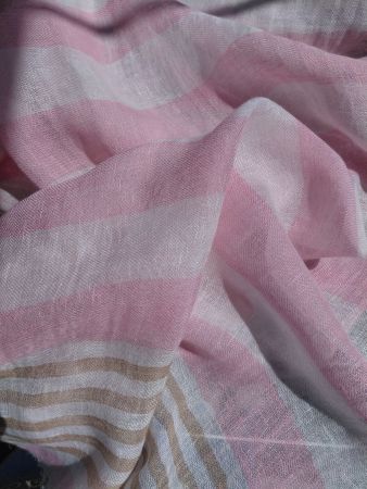 Leinen-schal BURBERRY BRIT,neuwertig,140 Fr.
