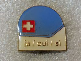 Ansteckpin 184: Ja