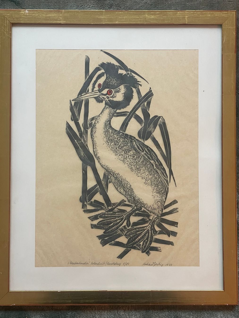 Grafica & Litografie: Lithographie Richard Gerbig, CH-Künstler – Usato da Wallisellen venduto da fergos