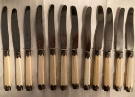 Messer Silber Bakelit Singleton & Priestman antik