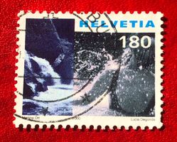 CH Briefmarken Stempel  