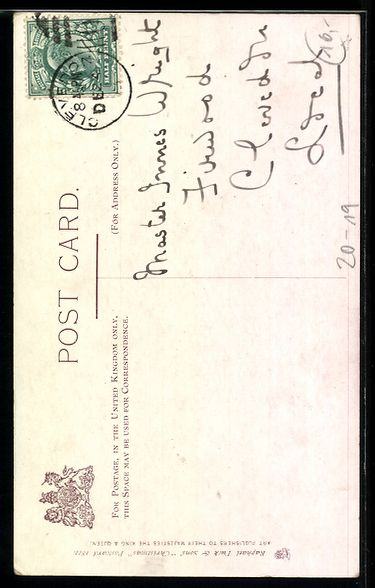Cartoline postali: Christmas Greetings, Weihnachtsmann mit  – Usato da Berlin venduto da bartko-reher 1