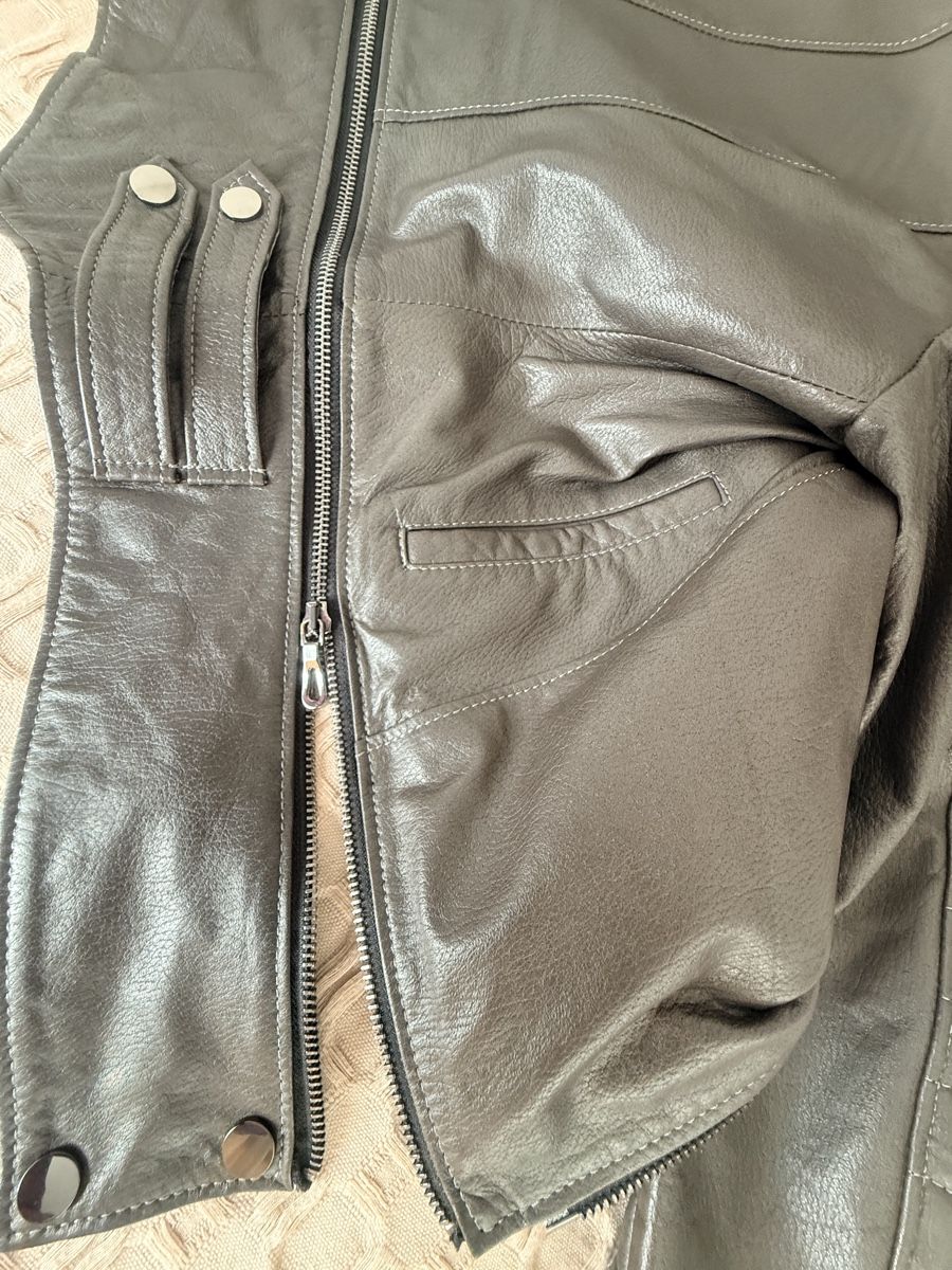 Giacche: Stylish Leather Jacket - Size S - brown like new – Nuovo (secondo la descrizione) da Altendorf venduto da Alovely 5