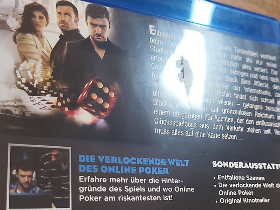 Tutti i DVDs: Runner Runner (2013) Bluray – Usato da Pfungen venduto da Whitie 1