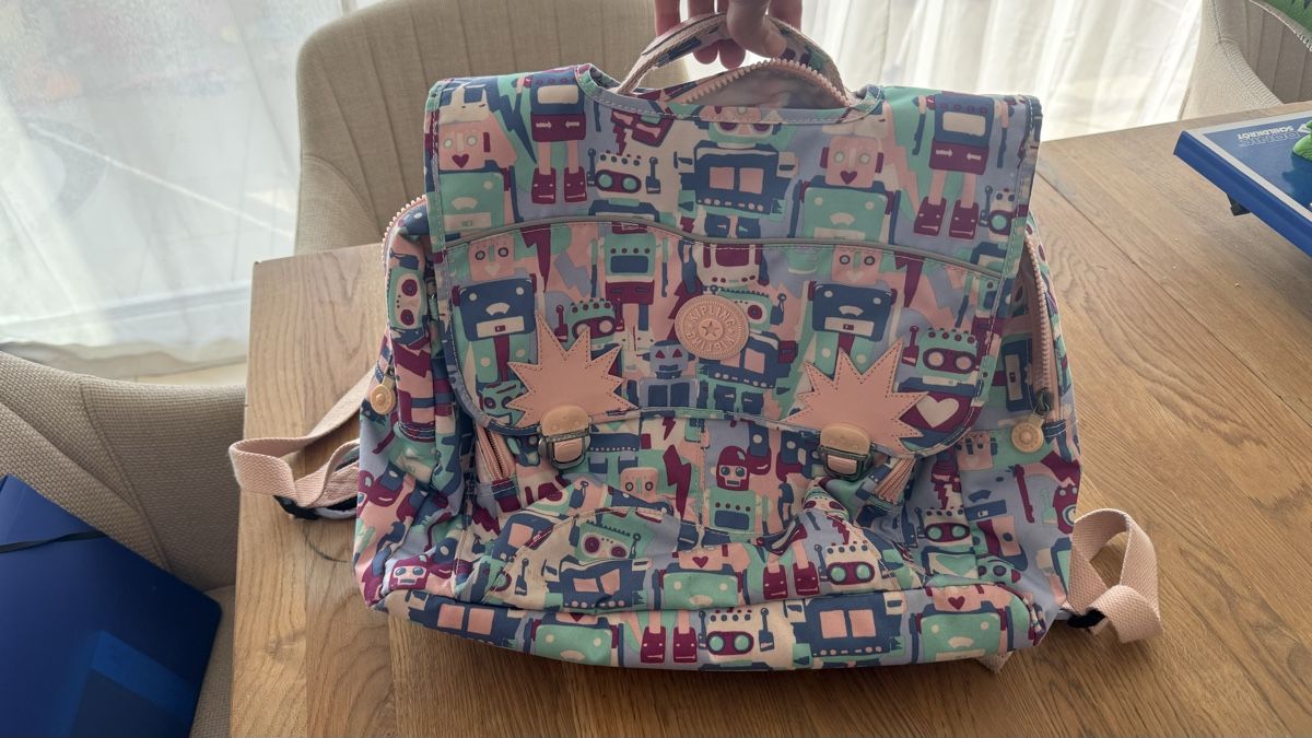 Kipling Borse & Zaini: Cooler Kinderrucksack von Kipling mit tollem Muster – Usato da Lachen SZ venduto da aheub 1